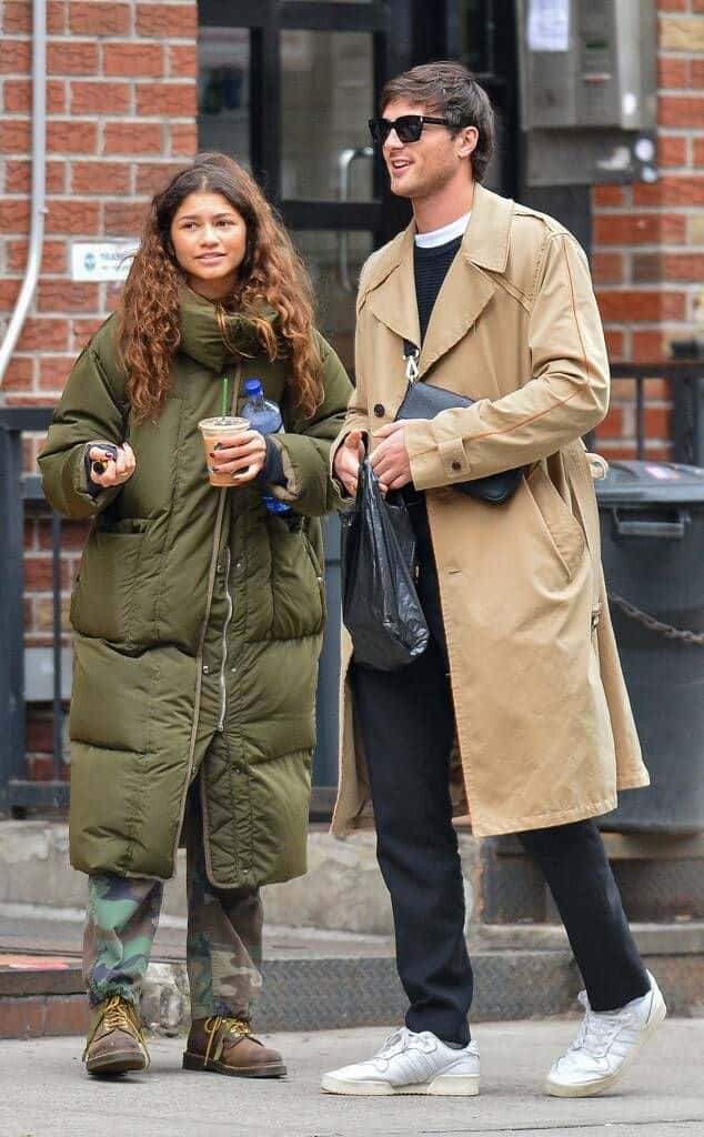 Image of Jacob Elordi and his ex-girlfriend, Zendaya