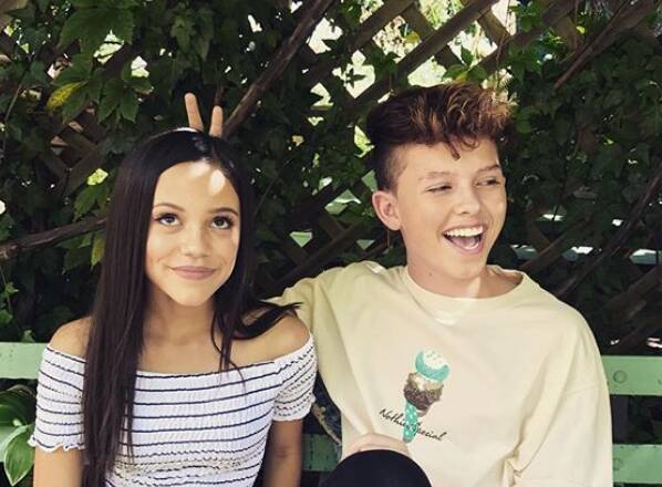 Image of Jenna Ortega and Jacob Sartorius