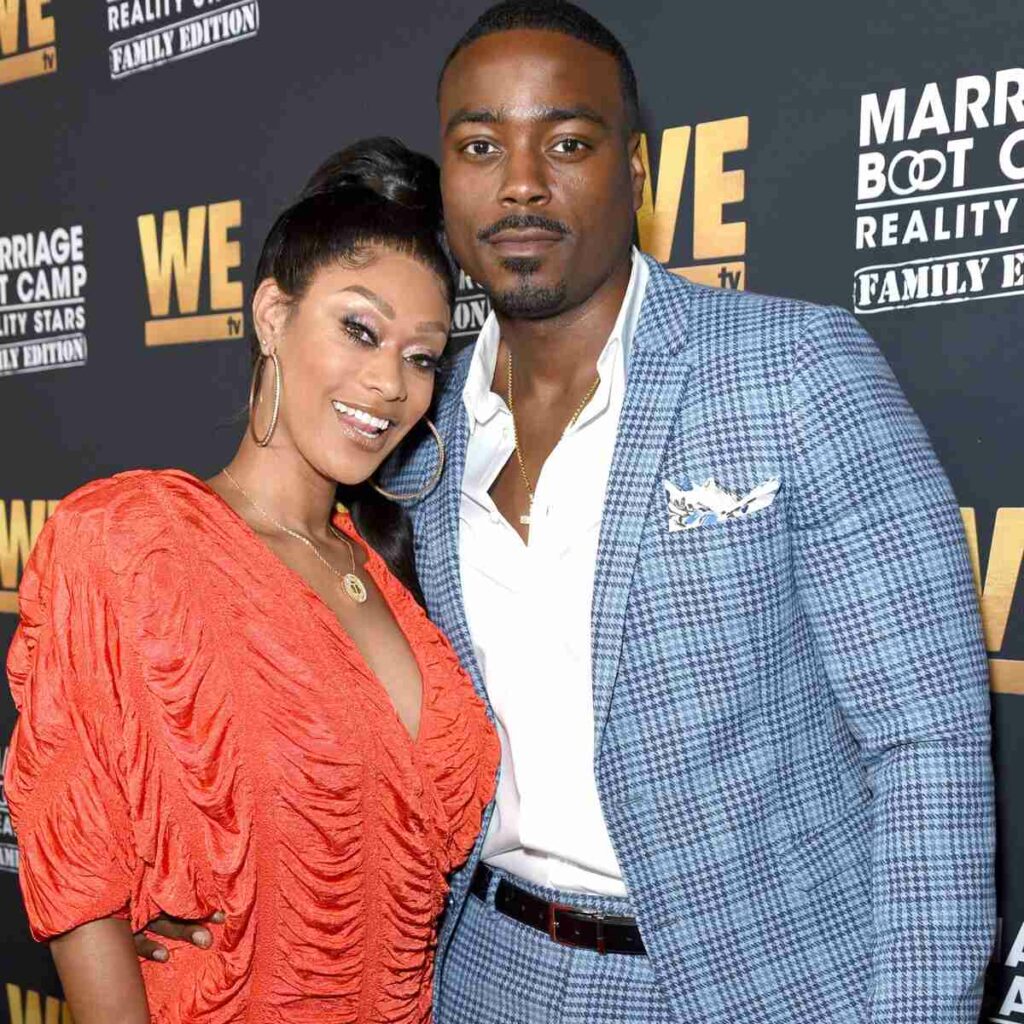 image of Tami Roman with her husband Reggie