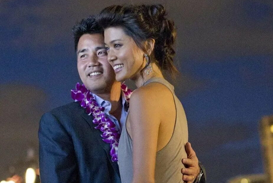 Image of Grace Park with her husband, Phil Kim