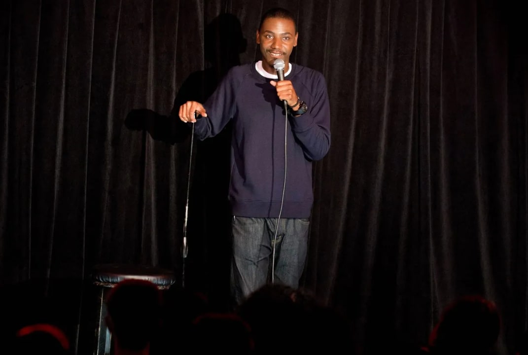 Image of Jerrod Carmichael as a 6-footer comedian