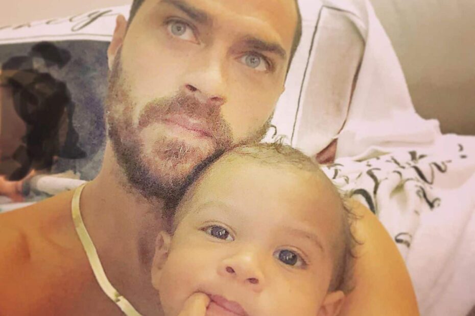 Image of Jesse Williams with his son, Maceo