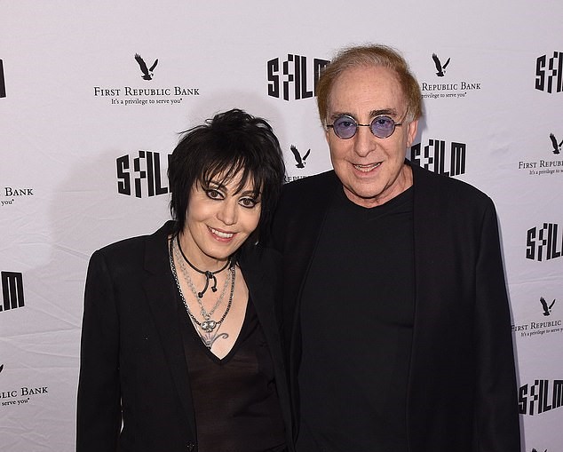 Image of Joan Jett with her former manager, Kenny Laguna