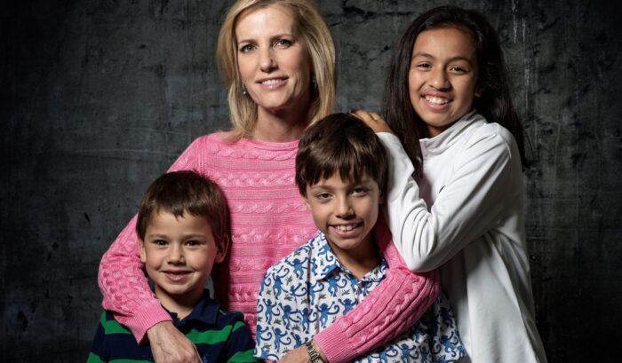 Image of Laura Ingraham with her kids