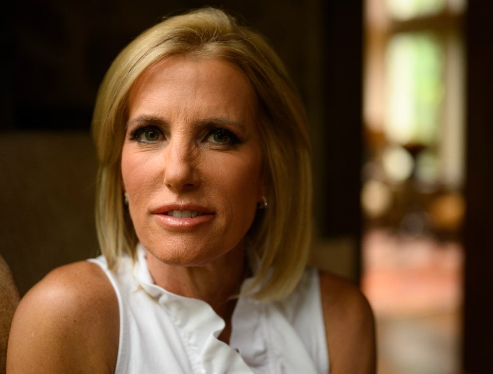 Image of ​​Laura Ingraham after the said plastic srugery