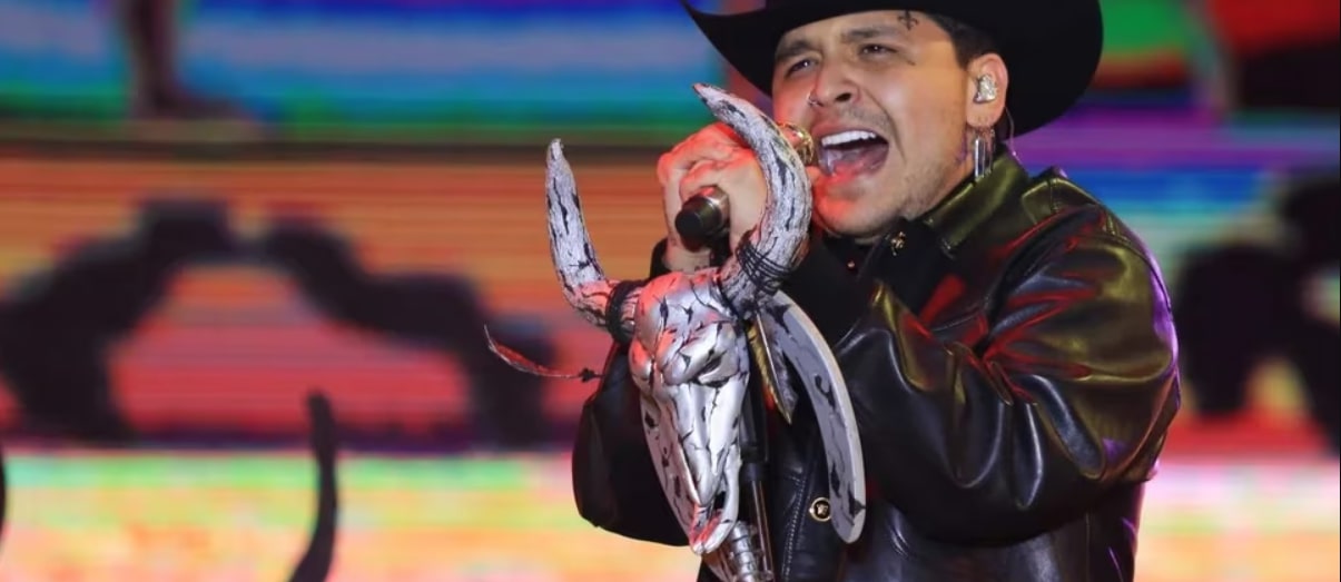 Image of Christian Nodal as a famous singer